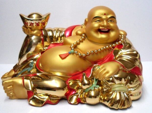 God Hotei - azimat yang berkesan untuk kekayaan, nasib baik dan kebahagiaan