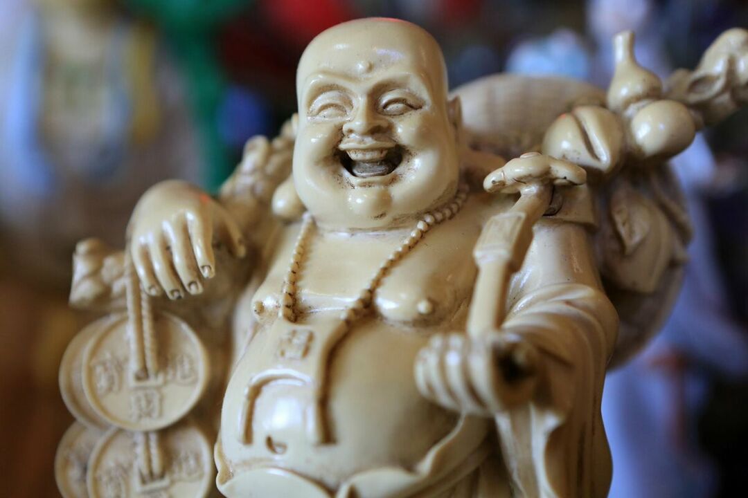 jimat kesihatan dan kesejahteraan keluarga - ketawa buddha